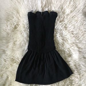 Vintage Chanel Wool cocktail mini dress amazing S
